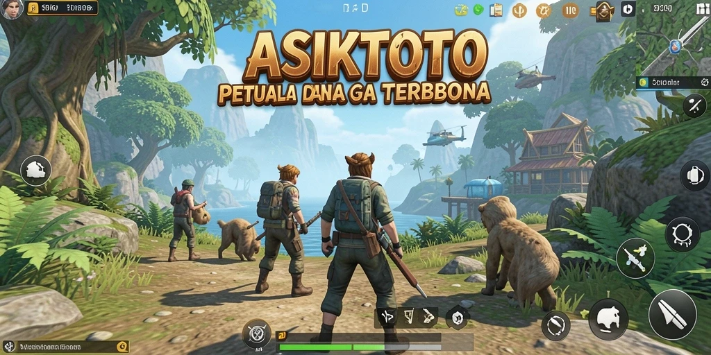 Screenshot gameplay ASIKTOTO yang menampilkan petualangan seru di dunia terbuka.