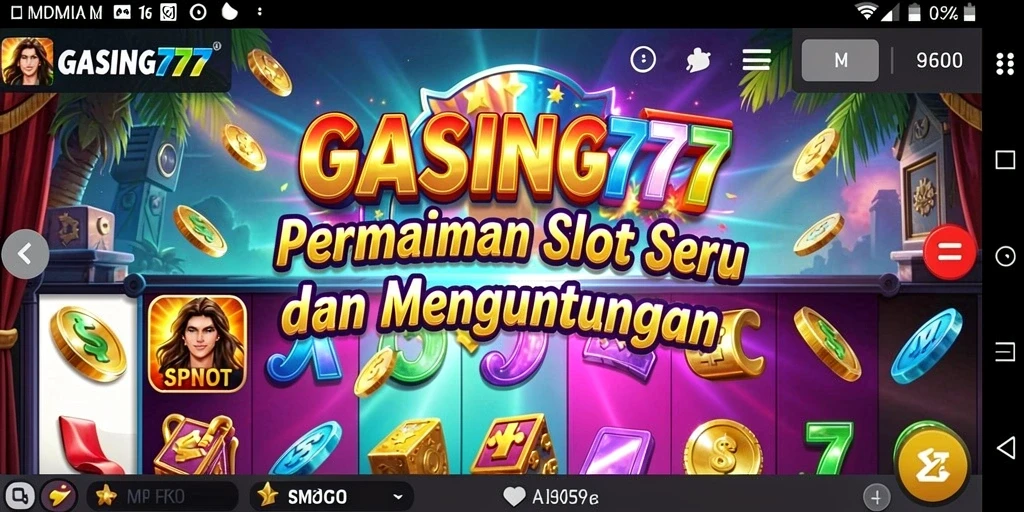 Gameplay menegangkan dengan peluang menang besar di GASING777.