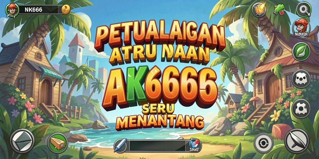 Tampilan gameplay NK666 yang penuh aksi dan petualangan seru.