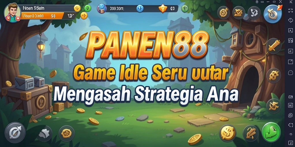 Tampilan screenshot <strong>PANEN88</strong> menampilkan gameplay Idle yang menarik dan dinamis.