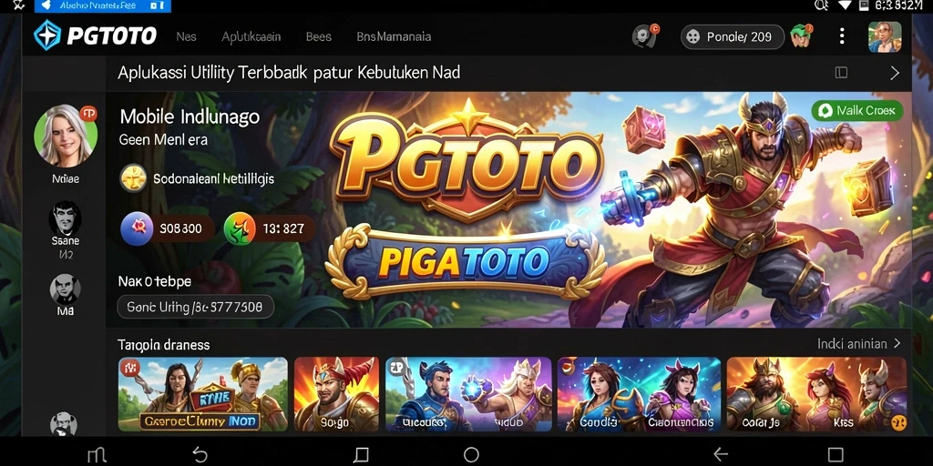 Tampilan intuitif PGTOTO yang memudahkan penggunaan sehari-hari.