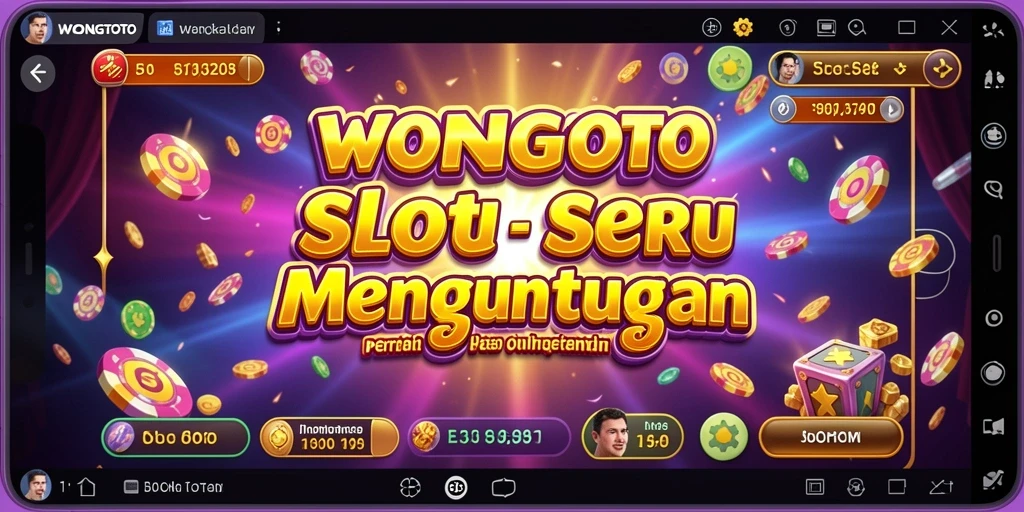 Tampilan gameplay WONGTOTO yang penuh warna dan menarik.